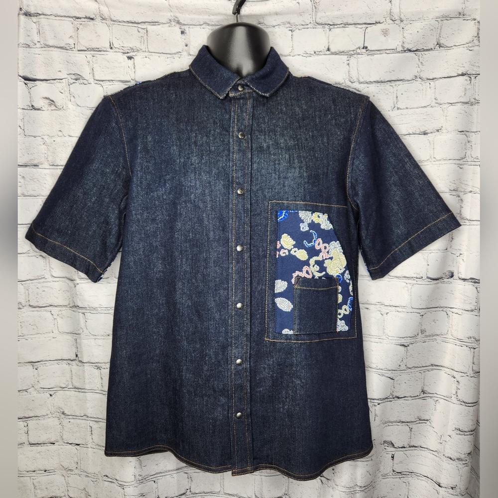 Jil Sander Blue Denim Shirt